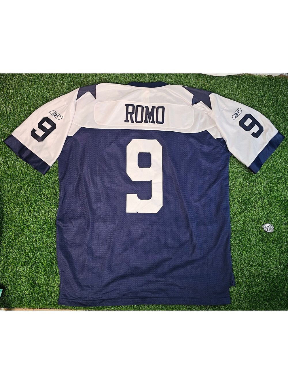 Authentic Dallas Cowboys Reebok NFL Throwback Tony Romo Jersey XXL